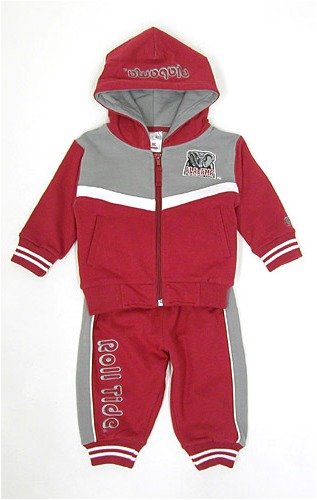 Buy Alabama Crimson Tide Slingshot Infant Hoodie Pants Set by Colosseum