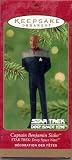 Star Trek DS9 Captain Benjamin Sisko Hallmark Ornament Star Trek DS9 Captain Benjamin Sisko Hallmark Ornament