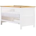 Izziwotnot Hemingway Two Cot Bed - White
