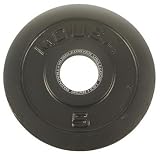 Muscle Driver Black Metal Weight Plate 5lb (Pair)