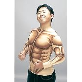 筋肉マン シャツ