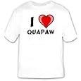 I Love Quapaw T-shirt