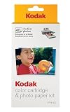 Kodak PH40 Color Cartridge & Photo Paper Kit for Kodak EasyShare Printer Docks