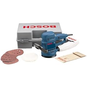 Bosch 3107DVSK 5-Inch Dustless Random Orbit Sander/Polisher Kit