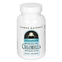 Source Naturals Broken Cell Wall Chlorella, Pure Micro-Algae, 500 mg, Tablets, 200 tablets (Pack of 2)