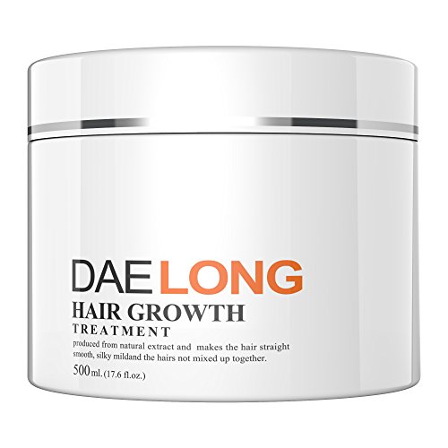 Hair Growth Treatment Cream - Revitalizes Dry, Damaged Hair - Fast & Promotes Hair Long Healthy - Anti-Hair Loss-Moisturizing, Detangling & Lightweight Synthesis with Vitamin B5, Hydrolyzed Protein