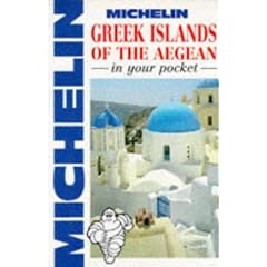 Michelin In Your Pocket Greek Islands of the Aegean, 1e (In Your Pocket)