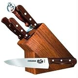 VICTORINOX 46054 7-Piece Block Set Rosewood