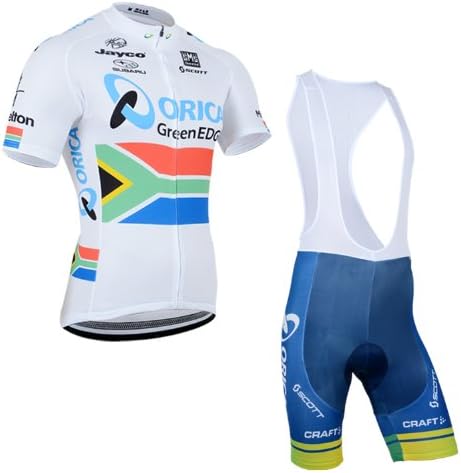 (recommend one size larger)(Express Shipping)(Set(Bib type) size:L) 2014 Cycling Jerseys Jersey For Men Short Sleeve vest breathable windbreaker perspiration performance