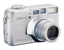 Pentax Optio 550 5MP Digital Camera w/ 5x Optical Zoom