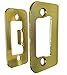 4-Pack Gator Door Latch Restorer - Strike Plate (Polished Brass)