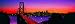 Panoramic Wall Decals - San Francisco Skyline 3 (4 foot wide Removable Graphic)