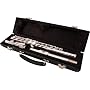 LJ Hutchen Silver C Flute with Case - 2 Year Warranty