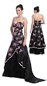 Ball Gown Strapless Formal Prom Dress #0013