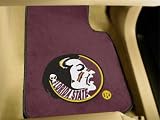 Florida State Seminoles 18X27 2 Piece Front Car Mats