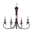 Loft 5-Light Chandelier - Oil-Rubbed Bronze