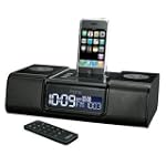 #8: iHome iP9 Speaker Dock with Clock Radio for iPod and iPhone (Black) iHome iP9