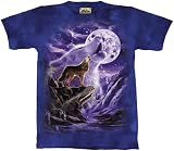 Wolf Moon Spirit T-Shirt 100% Cotton Short Sleeve Shirt YOUTH - TEEN and ADULT for Howling at the Moon