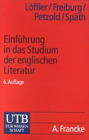 Einf�hrung in das Studium der englischen Literatur