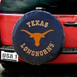 Texas Longhorns NCAA Spare Tire Cover by Fremont Die (Black)