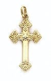 14K Gothic Style Cross - GH12733