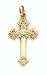14K Gothic Style Cross - GH12733