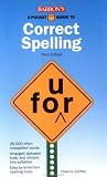 A Pocket Guide to Correct Spelling (Barron's Pocket Guides)