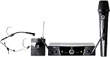 AKG Acoustics WMS40 Pro UHF Presenter Dual Set Handheld & Headset Wireless Mic