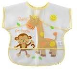Large Coverall Bib with Pocket - Best Friends