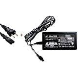ABC Products ac mains adapter adaptor power supply charger Sony ACL200, AC L200, AC L25, ACL25, AC L25A, ACL25A, AC L25B, ACL25B, AC L25C, ACL25C, AC L25A/B for HDR SR82, SR90, SR10E, SR11E, SR12E, SR5E, SR8E, CX550VE, CX350VE Handycam Camcorder