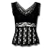 Double V Neck Shell by XOXO