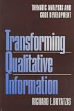 Transforming Qualitative Information: Thematic Analysis and Code Development