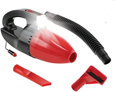 Handheld Auto Vacuum Cleaner with Bright LED Light