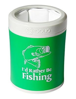 KOOLIO Premium Personal Beverage Cooler, I'd Rather Be Fishing