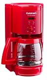 Cuisinart DCC-1000R Programmable Filter Brew 12-Cup Coffeemaker, Red