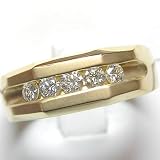 14K Man's Diamond Ring