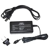HQRP AC Power Adapter compatible with Sony CyberShot DSC-T1 / DSCT1, DSC-T11 / DSCT11 Digital Still Camera - (incl. USA Plug & Euro Adapter)