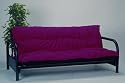 New metal full size futon couch sofa frame - Black