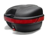 BLACK MOTORCYCLE SCOOTER MOPED DUALSPORT TRUNK TOP CASE(TBOX-PS-TC008-K)