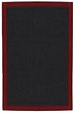Athena Rug 12'x15' Charcoal/red