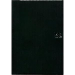 【クリックで詳細表示】2012年版 生産性手帳 502 B5ダイアリー(月間) 黒 [Diary]