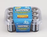 Rayovac 814-12PP Alkaline C Batteries (12-pack)