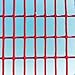 Mesh, 1/2in. x 1in., 24in. W, Red