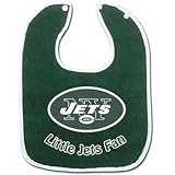 New York Jets Two-Toned Snap Baby Bib