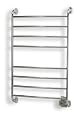 Warmrails Hardwire/Softwire Kensington Wall Mounted Towel Warmer and Drying Rack, Chrome
