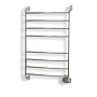 Warmrails Hardwire/Softwire Kensington Wall Mounted Towel Warmer and Drying Rack, Chrome