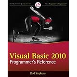 Visual Basic 2010 Programmer's Reference (Wrox Programmer to Programmer)