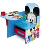 Delta Children Chair Desk With Storage Bin, Disney Mickey Mouse