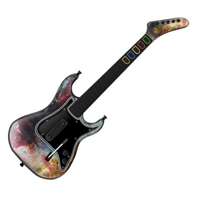 Paper Cut Decorative Protector Skin Decal Sticker for Guitar Hero Kramer Guitar Controller