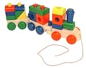 Melissa & Doug Wooden Stacking Train